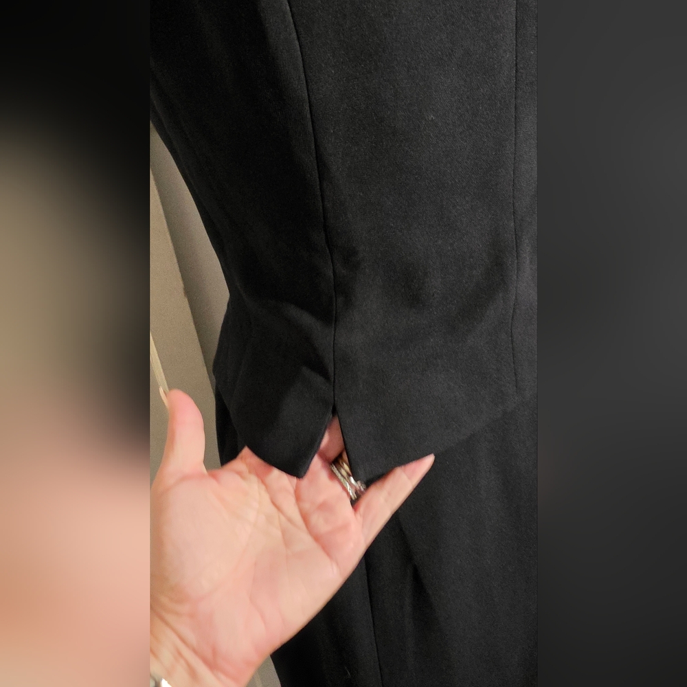 Jones New York Black Dress Size 8 - Picture 2 of 10